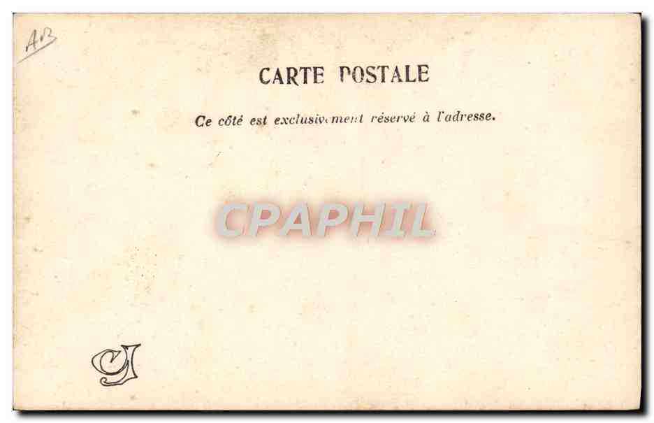 CPA Nu erotique Femme  — Rückseite