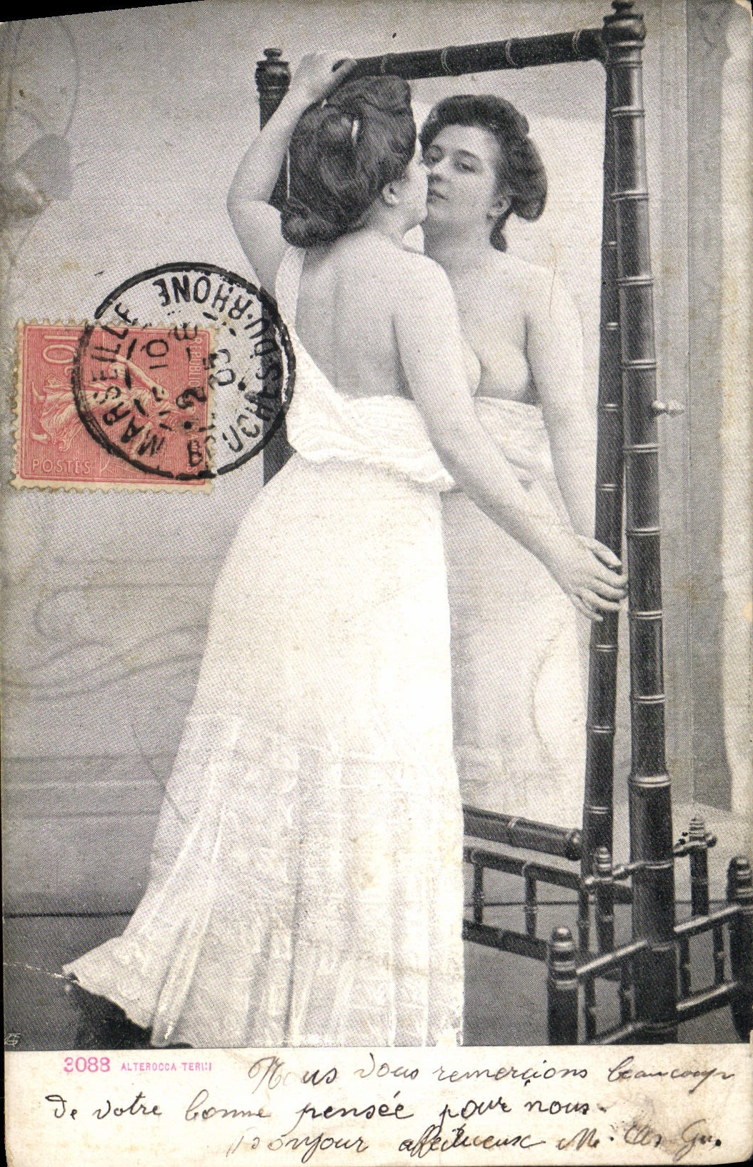 Femme devant un miroir — Alterocca Teri — n°3088