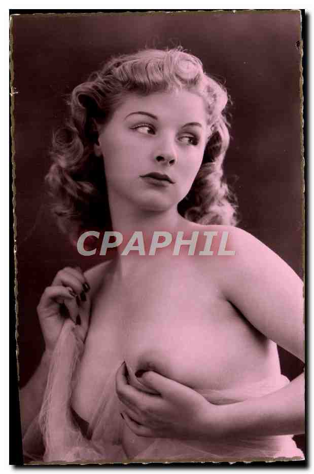 Mujer desnuda parcialmente cubierta — pose artística — Éditions de Luve, París