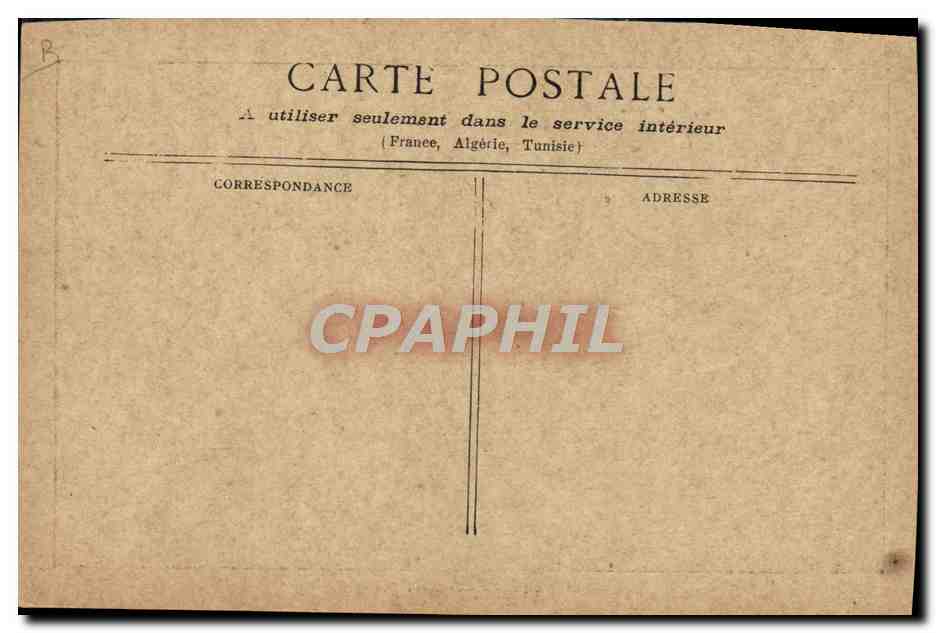 CPA Nu erotique Femme La favorite  — Rückseite