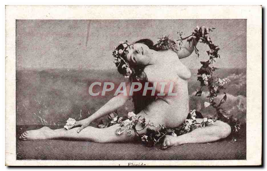 CPA Nu erotique Femme Florida 