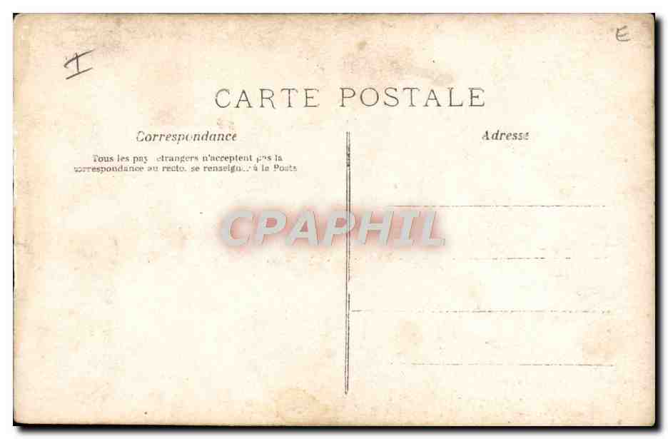 Danseuse nue — pose avec chapeau floral — Melle X, éditée par M.L.C. — Rückseite