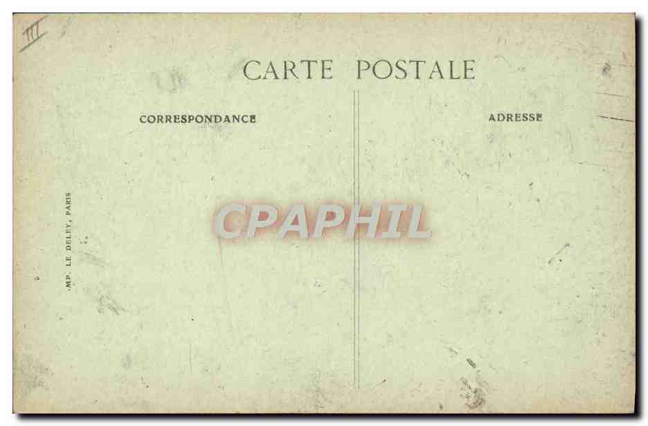 CPA Militaria Fetes de la Victoire 14 juillet 1919 Le defile Les etendards americaines — Verso