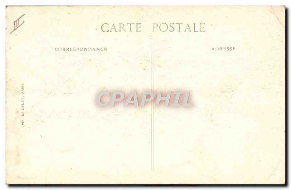 CPA Militaria Fetes de la Victoire 14 juillet 1919 Le defile Les etendards americaines — Rückseite