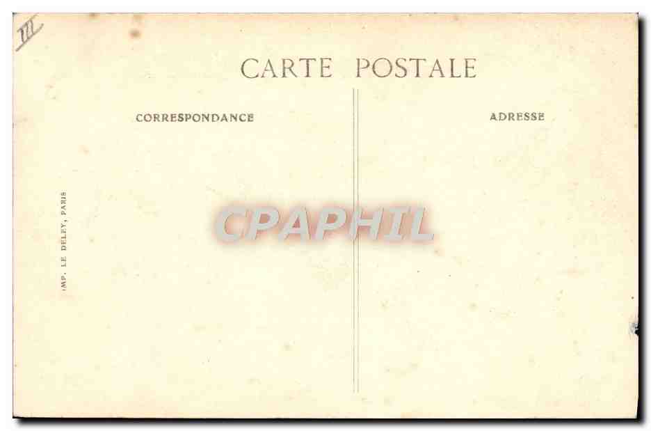 CPA Militaria Fetes de la Victoire 14 juillet 1919 Le defile Les etendards americaines — Rückseite