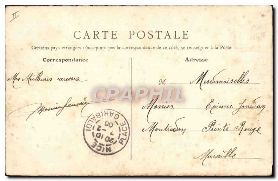 CPA Militaria Je suis de la classe  — Rückseite