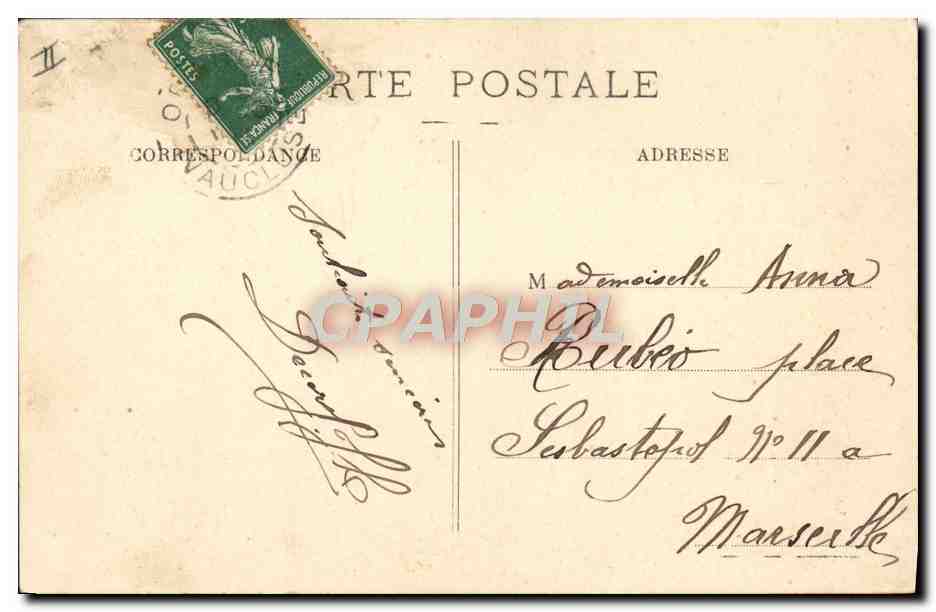 CPA Militaria vive la classe  — Rückseite