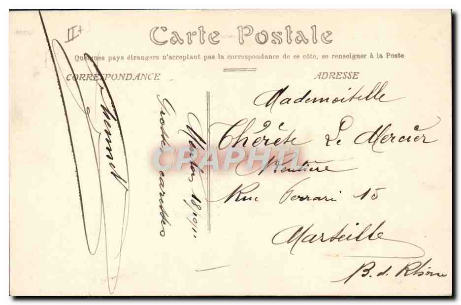 CPA Militaria Vive la classe — Rückseite