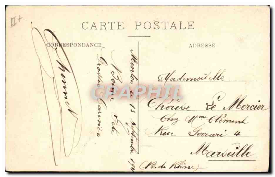 CPA Militaria Train Encore 713 jours et la classe — Rückseite