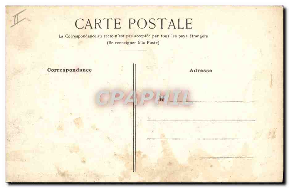 Escadre au Mouillage — Collection H. Laurent, Port-Louis — Verso