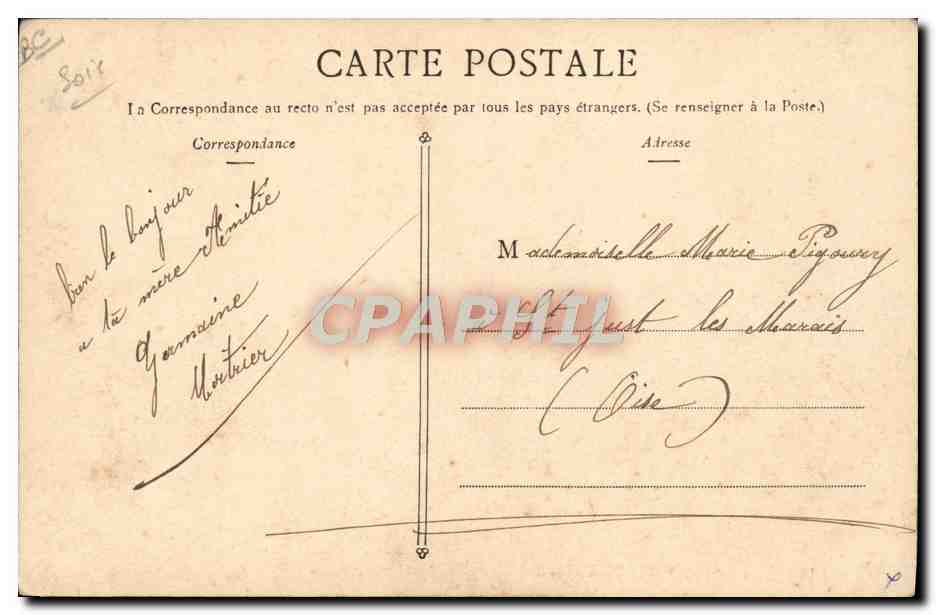 VILLEFRANCHE-SUR-MER — Cuirassé Russe — Polyphot, Bte. s.g.d.g. — Reverso