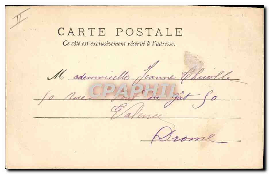 CPA Bateau Guerre Toulon Vue generale du quai — Verso