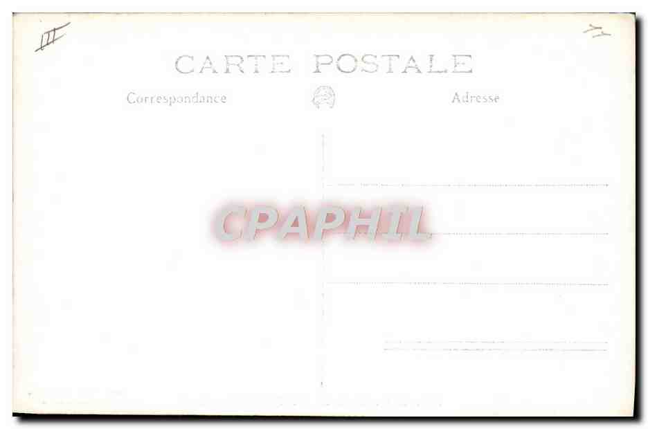 CPM Bateau Guerre Sillage de torpilleur — Verso