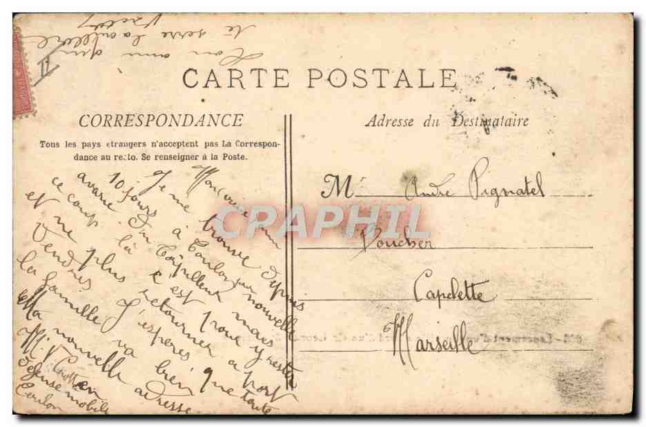 Lancement d'une torpille à bord d'un Croiseur de 3e classe — A. Bougault, n°666 — Verso