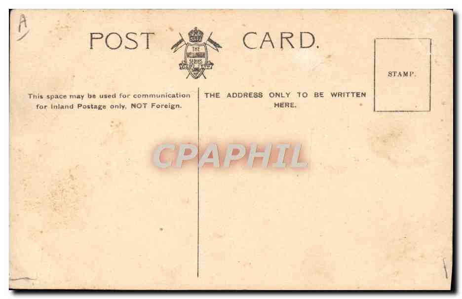 CPA Bateau Guerre HMS Royal Sovereign First class battleship  — Verso