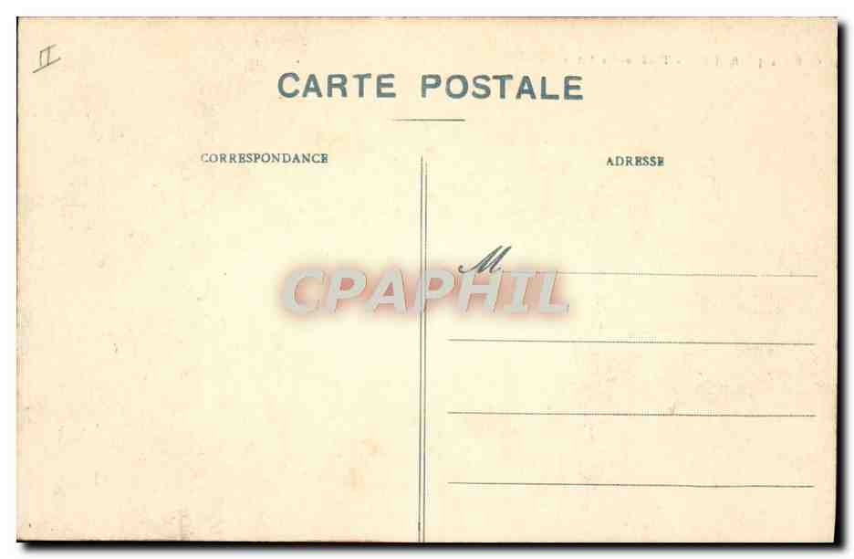 CPA Rouen Theatre des Arts et cours Boieldieu Tramway — Verso