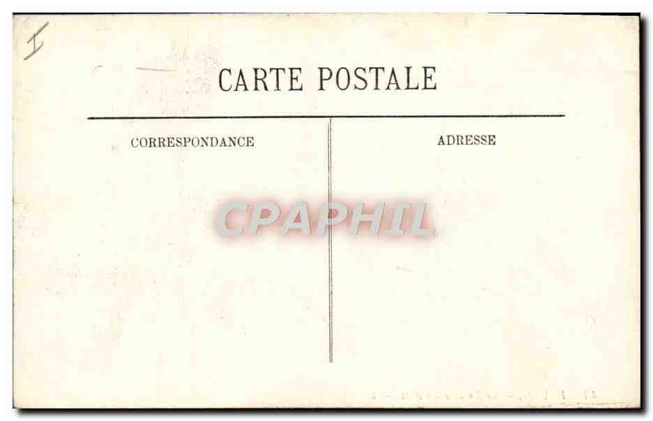 CPA Rouen Theatre des Arts Tramway — Verso