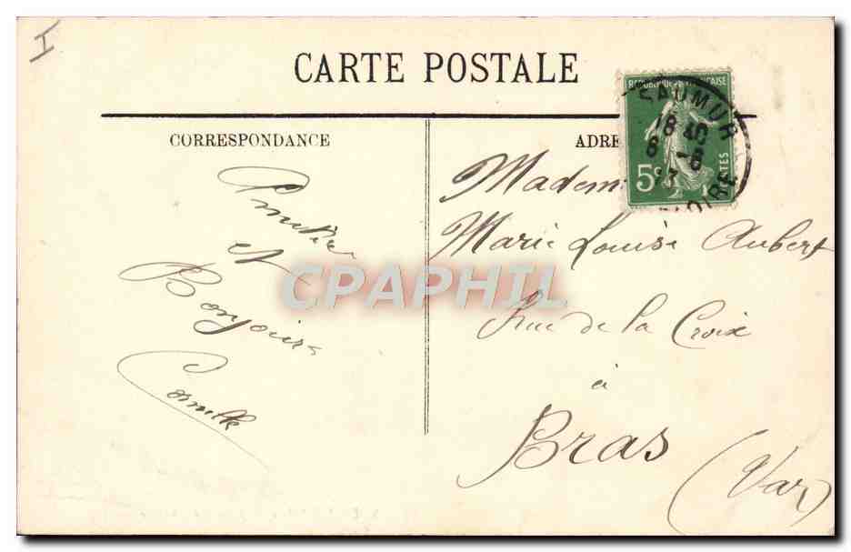 CPA Theatre Saumur — Verso