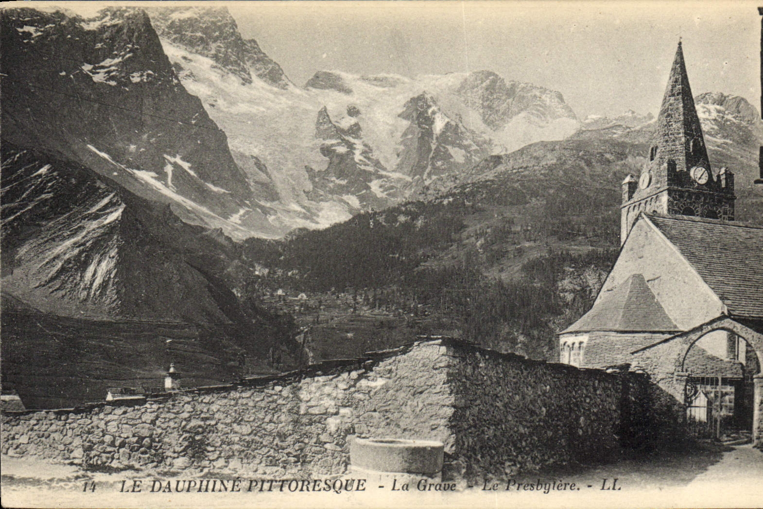 Le Dauphiné Pittoresque — La Grave — Le Presbytère — LL.