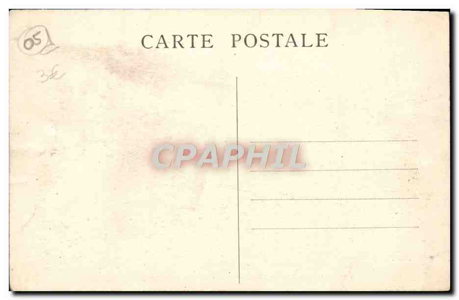 CPA Le Lautaret Chalet Hotel et la Meije Dauphine — Achterkant