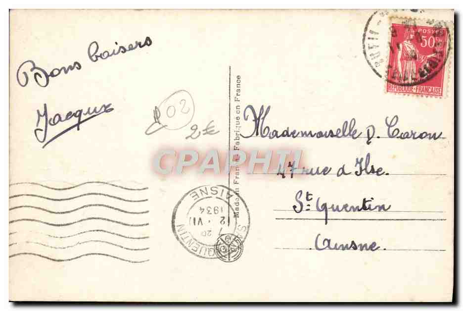 CPA Chateau De Malmaison Salle De Billard Les tapisseries Napoleon 1er — Rückseite