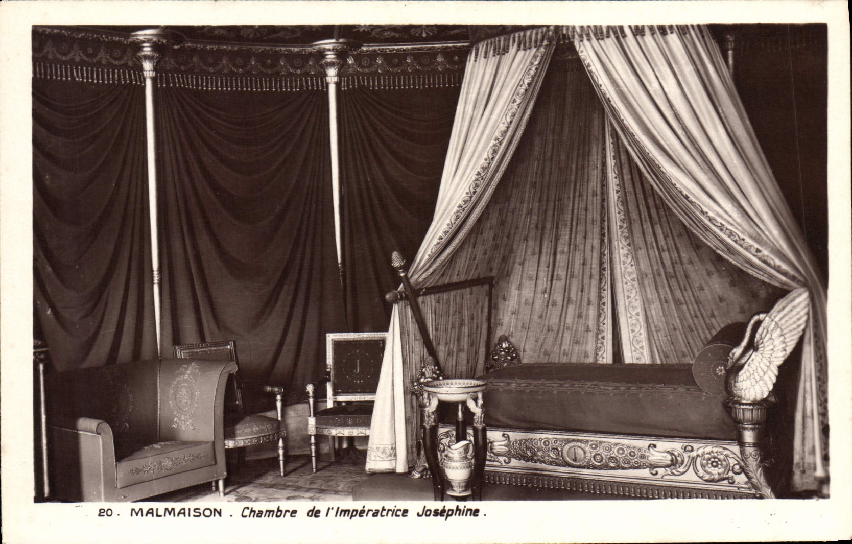 CPA Chateau De Malmaison Chambre de l'imperatrice Josephine