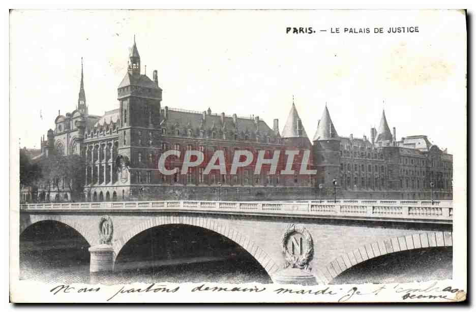 CPA Paris Le palais de Justice