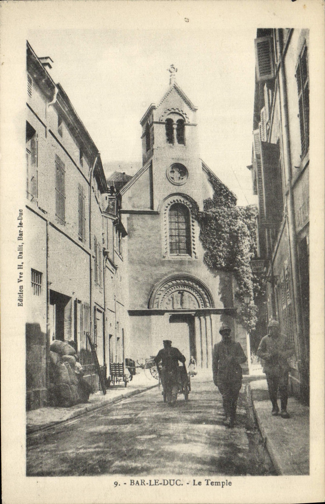 Bar-le-Duc - Le Temple — éditeur H. Dalit, n°9