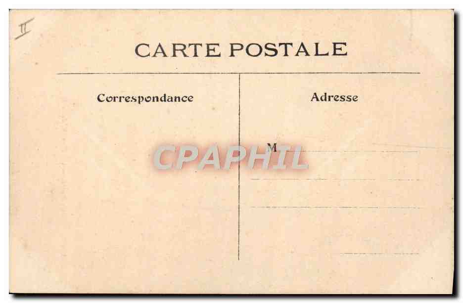 CPA Paris Temple de la redemption — Rückseite