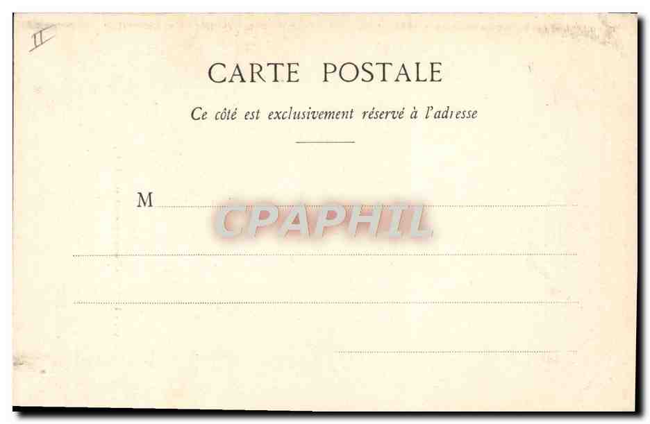 CPA Dijon Temple protestant — Rückseite