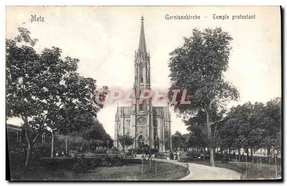 CPA Metz Temple protestant