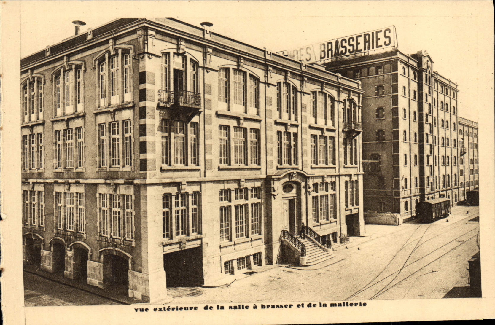 CPA Brasserie Champigneulles Meurthe et Moselle Vue generale 