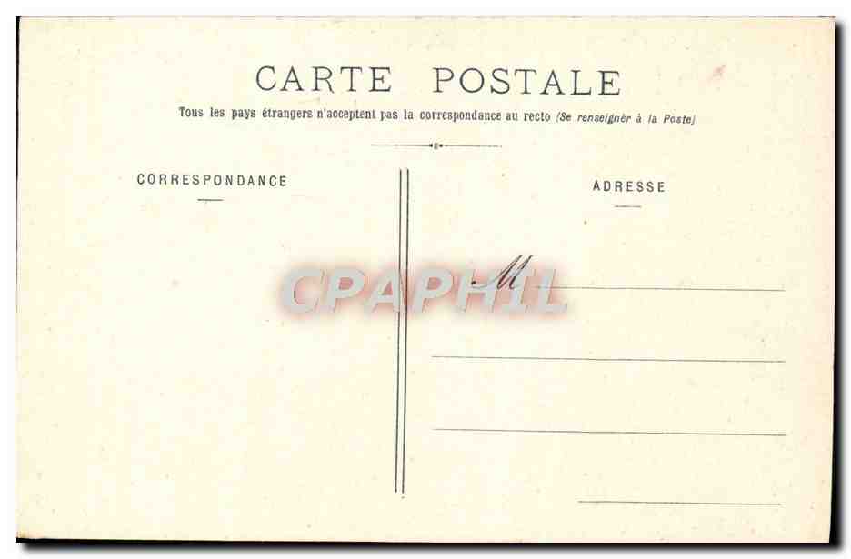 CPA Bouchage des flacons d'exportation Institut de recherches scientifiques Jacquemin Malzeville pres Nancy  — Rückseite