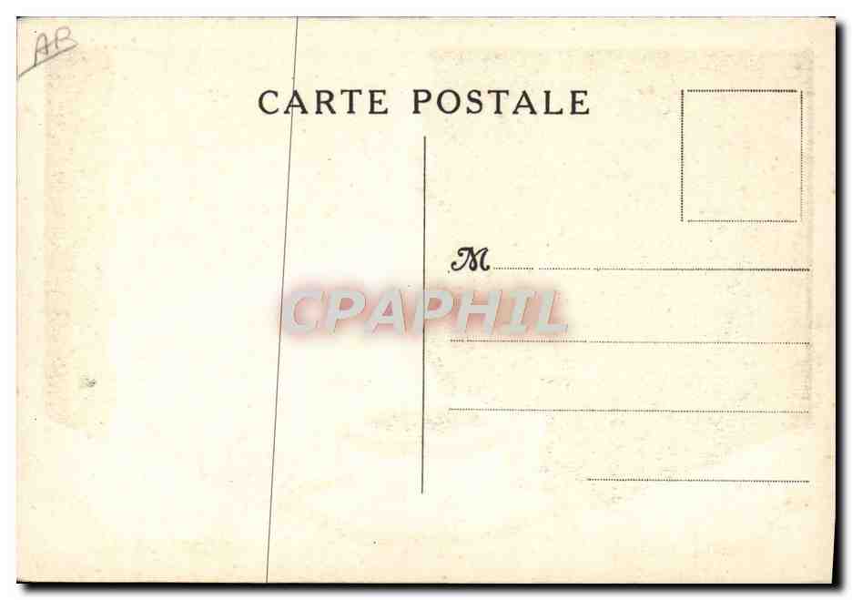 CPA Cafe Electricite — Verso