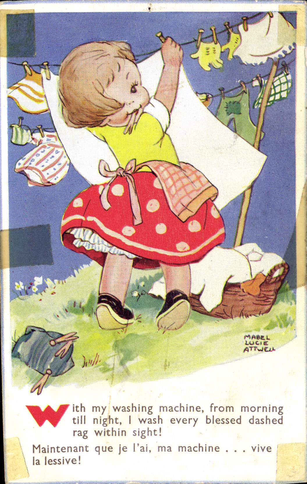 CPA Illustrateur Enfant Mabel Lucie Attwell