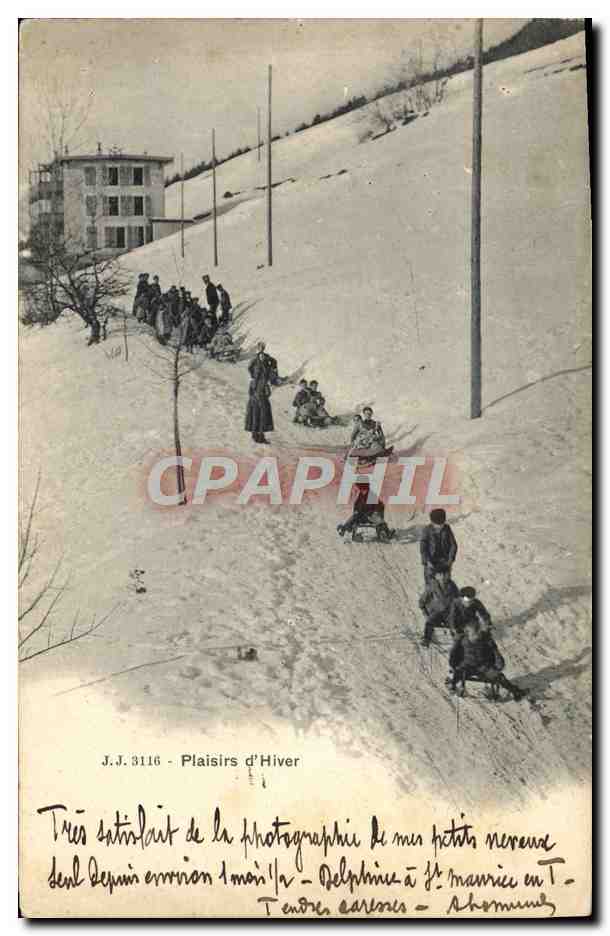 Plaisirs d'Hiver — J.J. 3116 — Jallien Frères, Genève