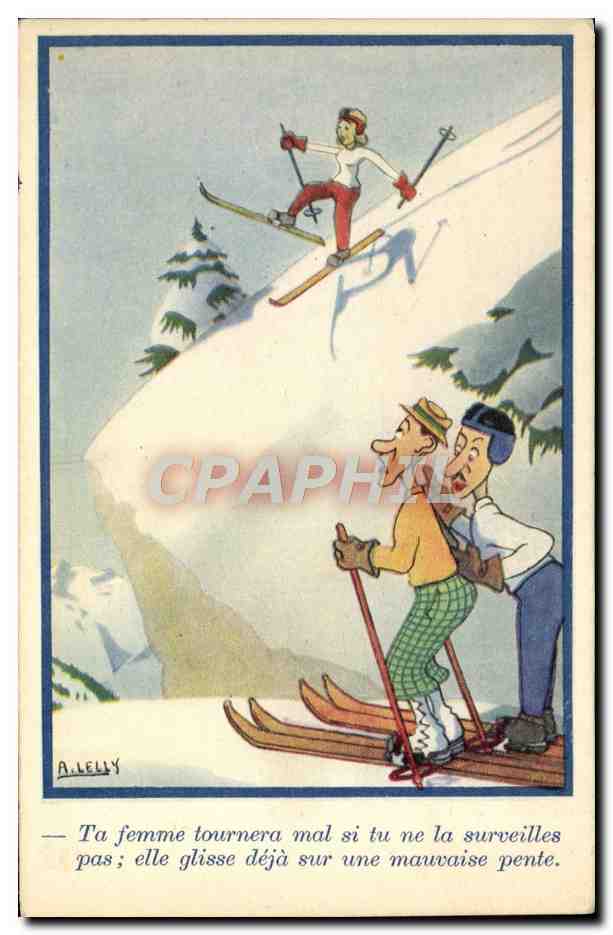 CPA Sports d'hiver Ski Lelly Ta femme tournera mal