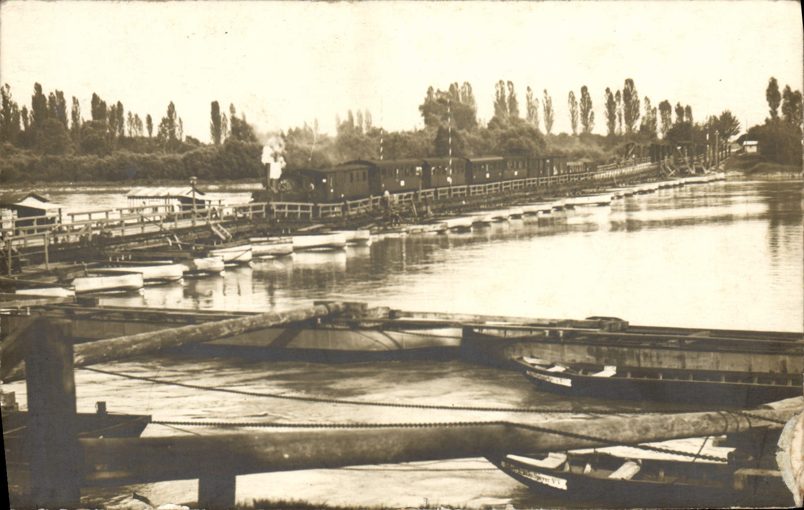 CARTE PHOTO Train Locomotive Allemagne
