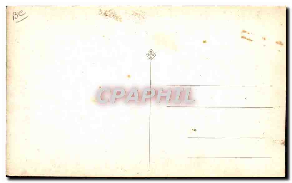 CARTE PHOTO Train Locomotive 502 — Verso