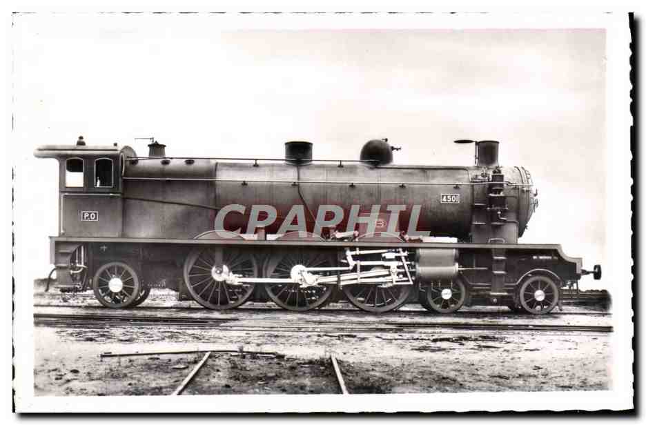 CPA Train Locomotive 4501 
