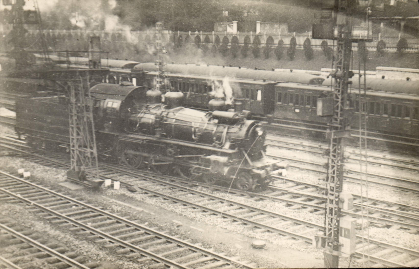 Photo Hermann Train Locomotive Ostende Canadienne