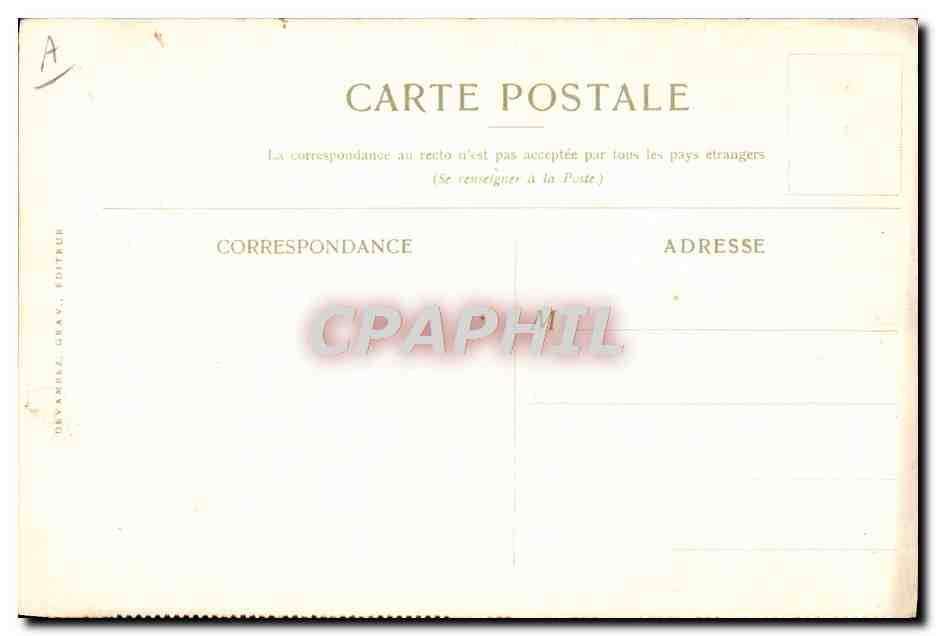 Mise à l'eau d'une barque-charge — Pondichéry — Compagnie des Messageries Maritimes — Reverso