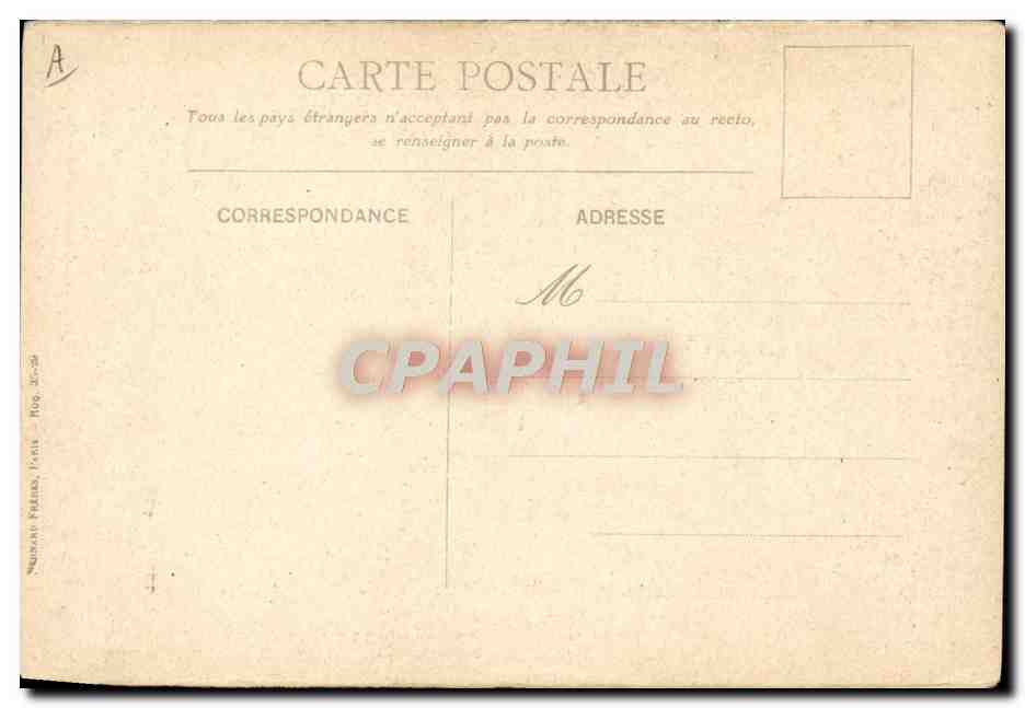 CPA Bateau Compagnie des Messageries Maritimes Les bains royaux de Hue Indochine  — Back