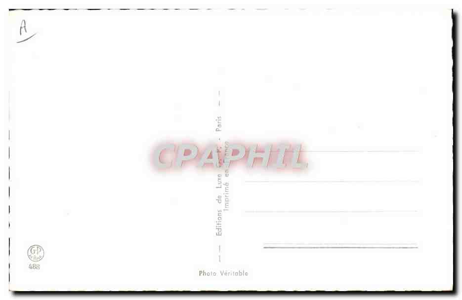 Mujer desnuda sentada — estudio — Ediciones de Lujo Grévy, París, n° 488 — Reverso