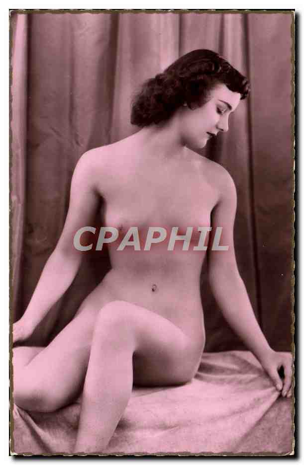 Giovane donna nuda — posa seduta — Éditions de Luxe, Parigi, n° 488