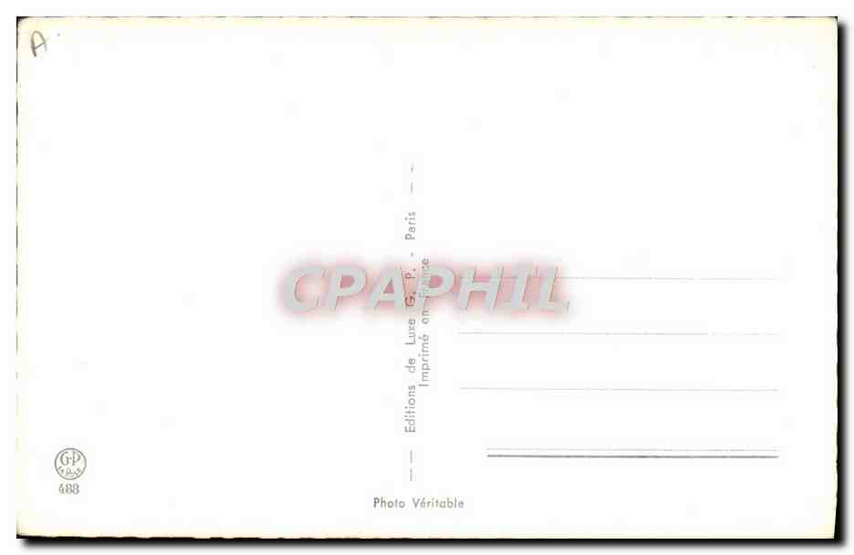 Nuda sentada — estudio — Éditions de Luve, París, n° 488 — Reverso