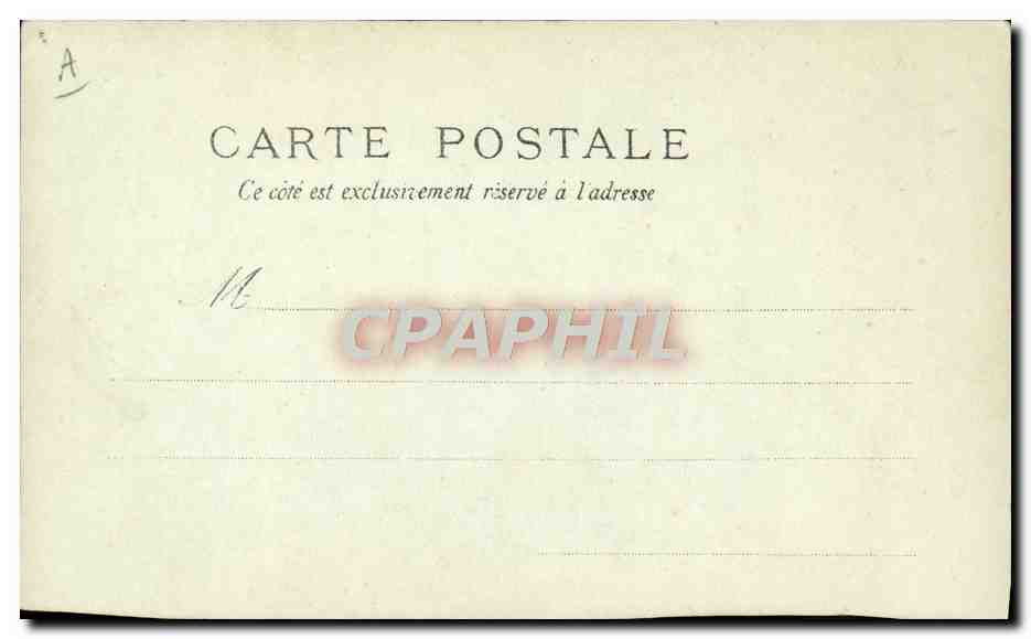 Soggetto femminile in abito da pescatore — estratto da 'La Capra attraverso i secoli' di Armand Silvestre — Verso