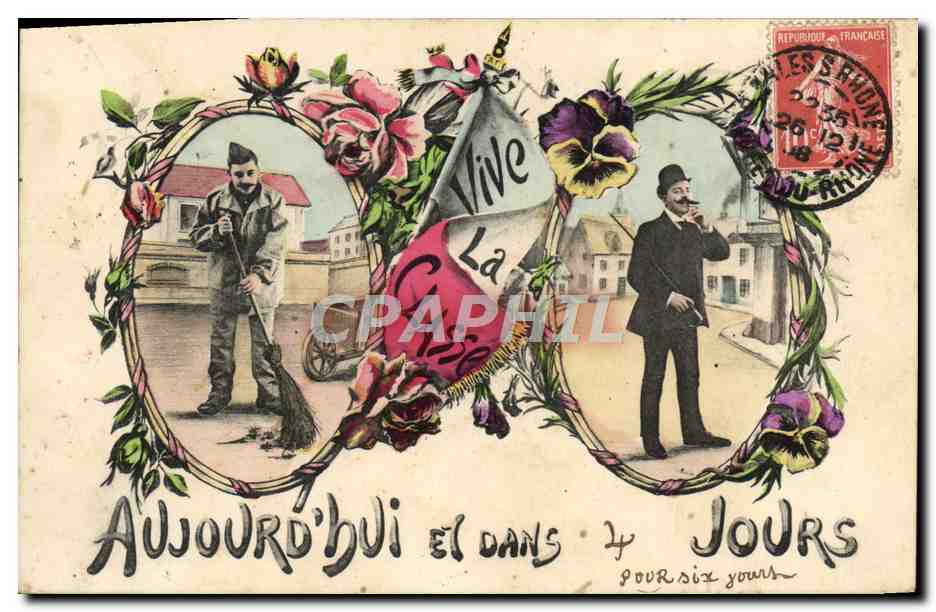 CPA Militaria Vive la classe