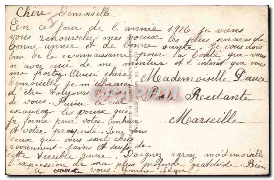 CPA Militaria Femme Soldat 1792 1915 — Verso