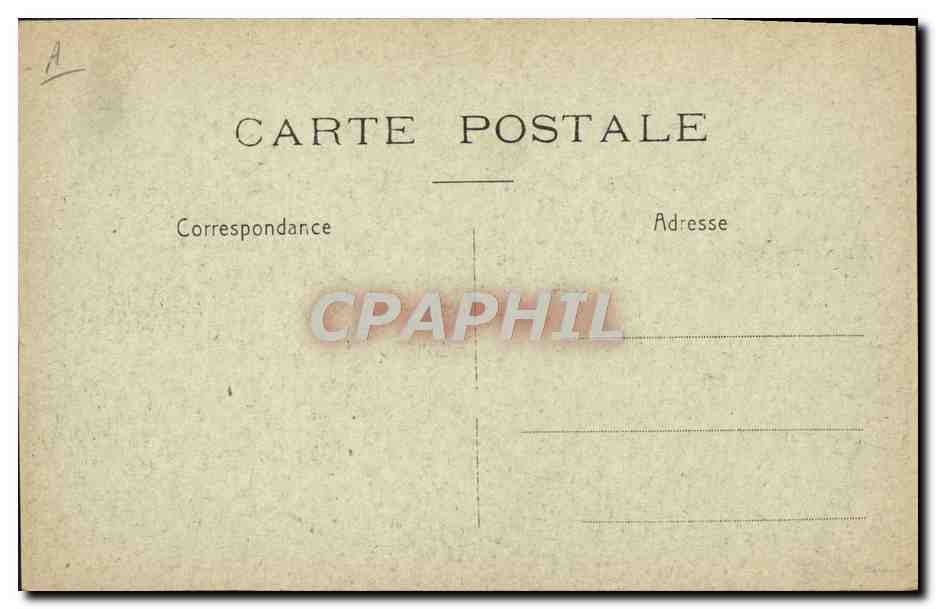 CPA Militaria Tank La Pompelle Tank allemand capture devant le fort — Rückseite